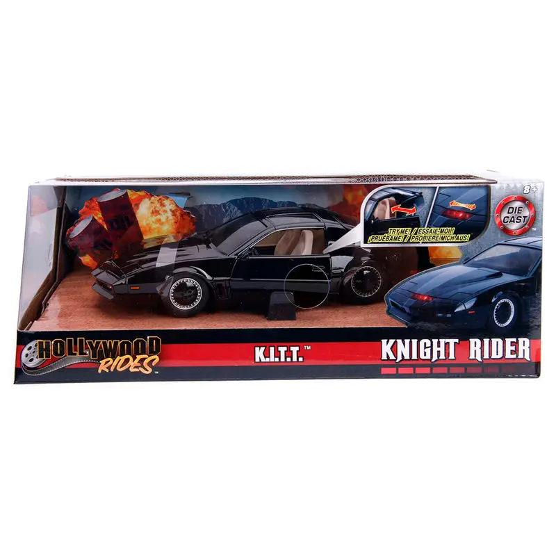 Knight Rider Diecast Model 1/24 1982 Ponitac Trans AM Isprobaj Me Kitt fotografija proizvoda