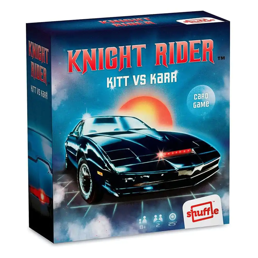 Knight Rider Card igra Kitt protiv Karr Retro fotografija proizvoda