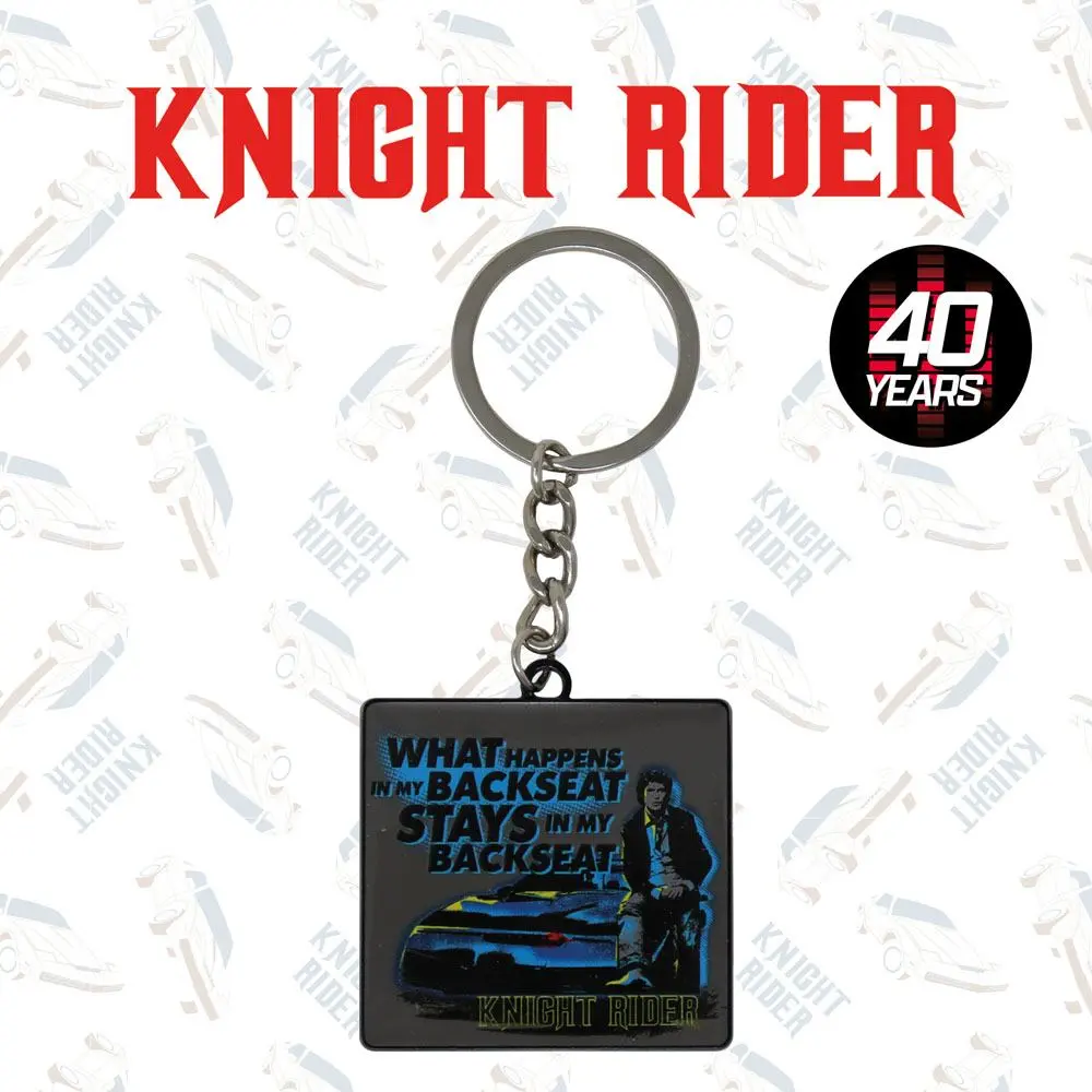 Knight Rider Metal privjesak za ključeve 40th Anniversary Limited Edition fotografija proizvoda