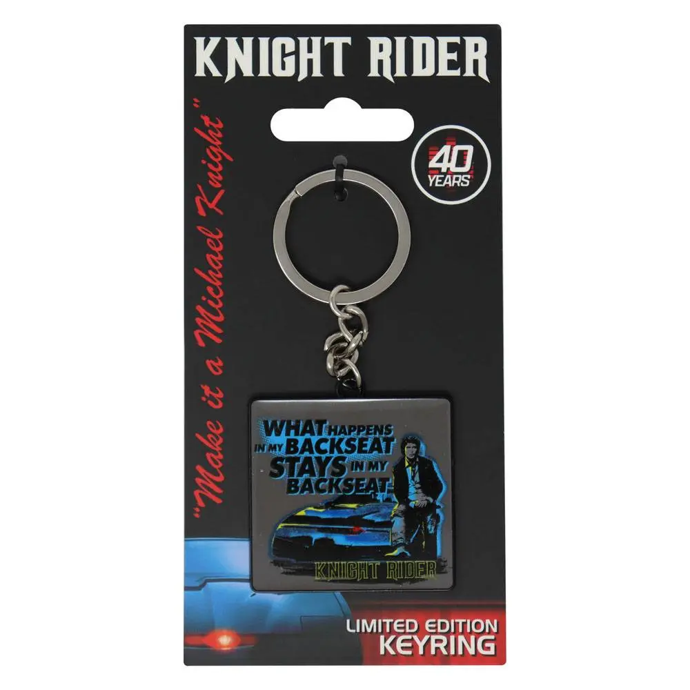 Knight Rider Metal privjesak za ključeve 40th Anniversary Limited Edition fotografija proizvoda