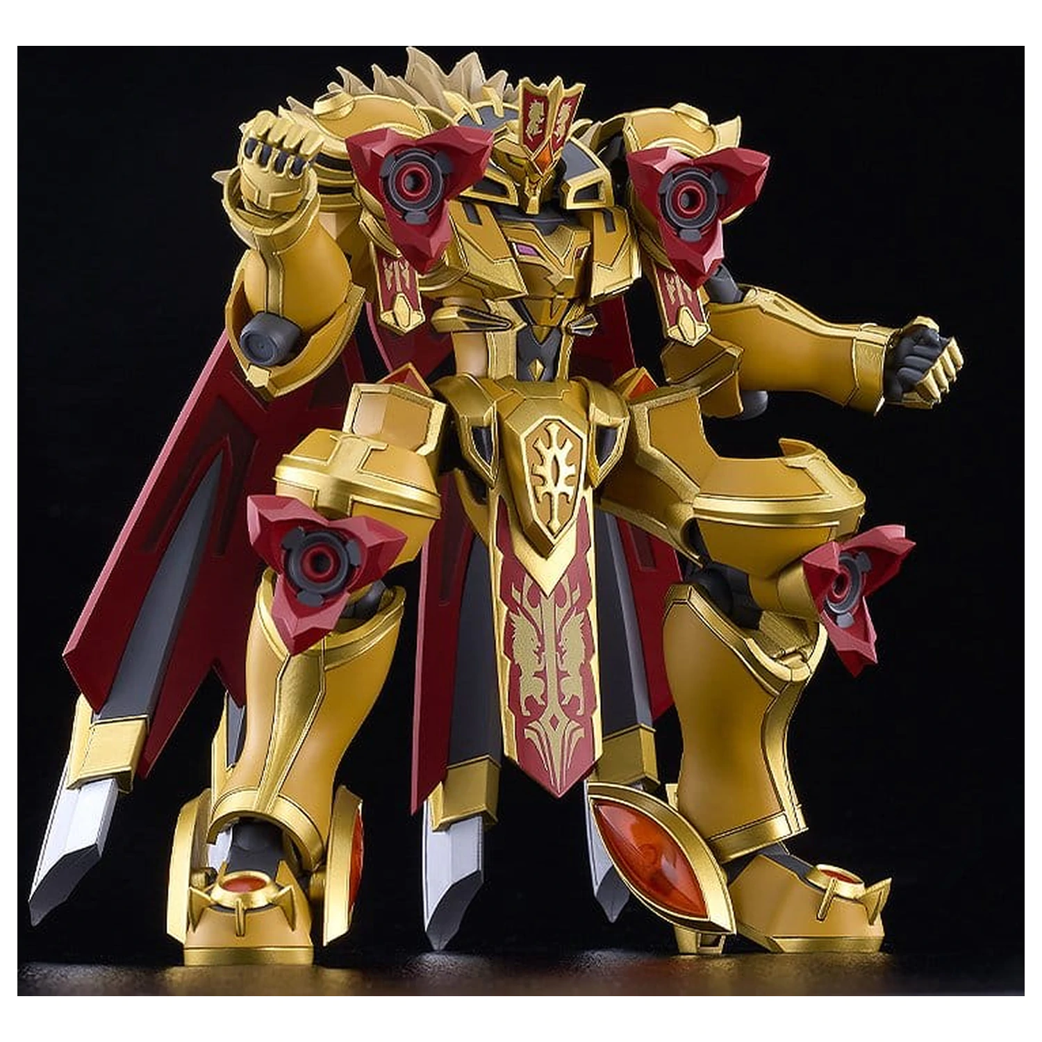 Knight's & Magic Moderoid plastični model set Goldleo 135 mm fotografija proizvoda