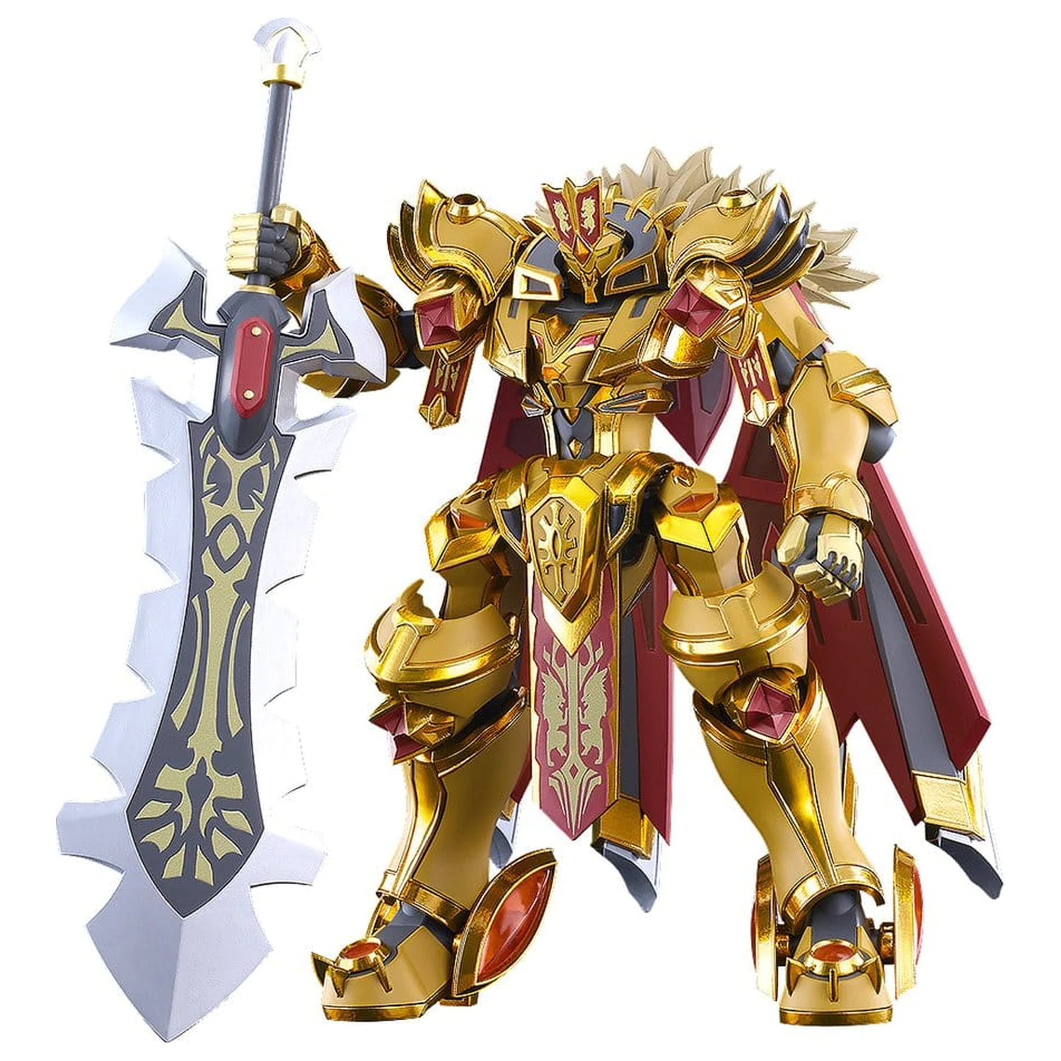 Knight's & Magic Moderoid plastični model kit Goldleo: Royal Metallic Ver. 14 cm fotografija proizvoda