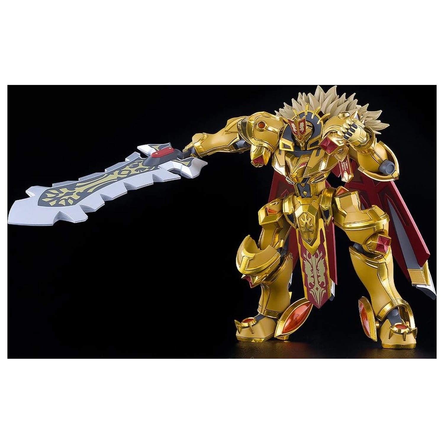 Knight's & Magic Moderoid plastični model kit Goldleo: Royal Metallic Ver. 14 cm fotografija proizvoda