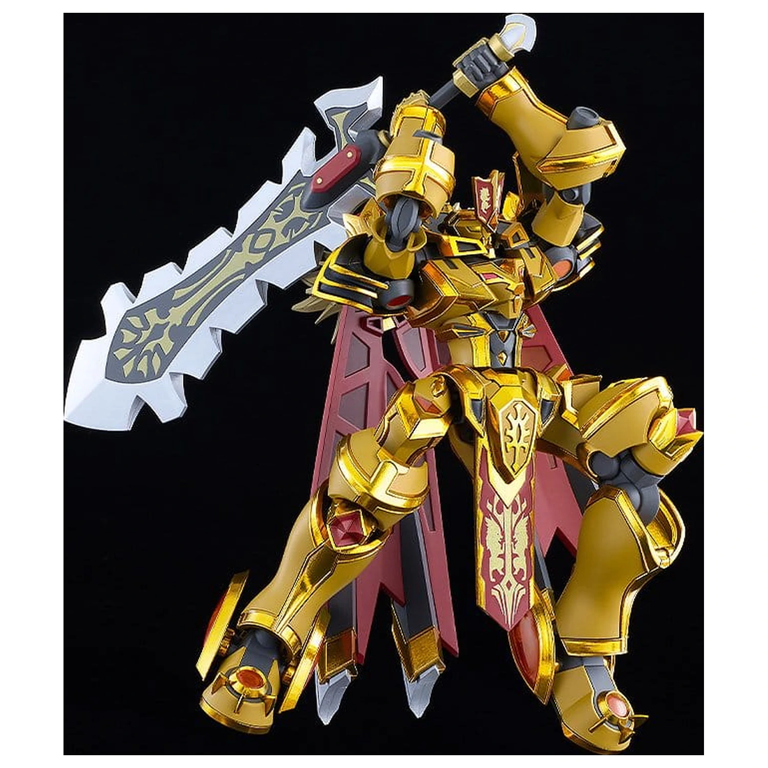 Knight's & Magic Moderoid plastični model kit Goldleo: Royal Metallic Ver. 14 cm fotografija proizvoda