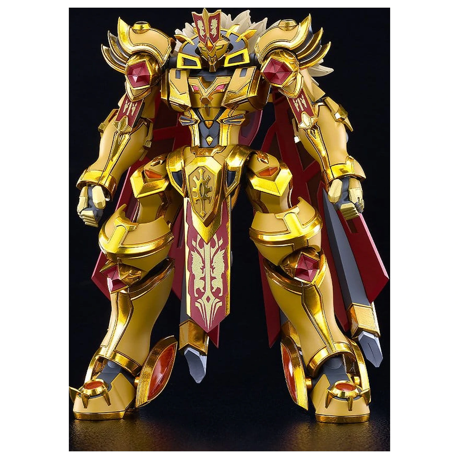 Knight's & Magic Moderoid plastični model kit Goldleo: Royal Metallic Ver. 14 cm fotografija proizvoda