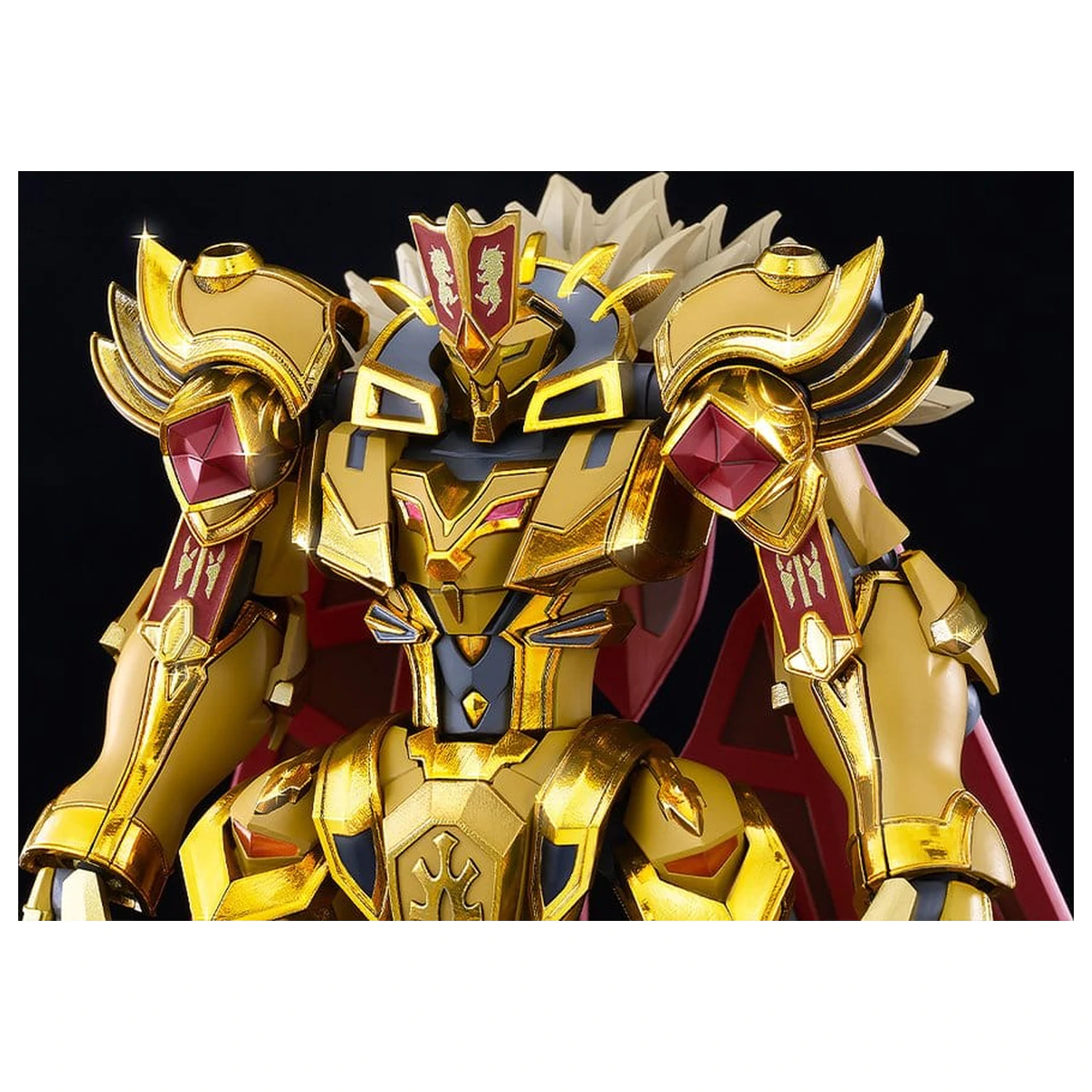Knight's & Magic Moderoid plastični model kit Goldleo: Royal Metallic Ver. 14 cm fotografija proizvoda