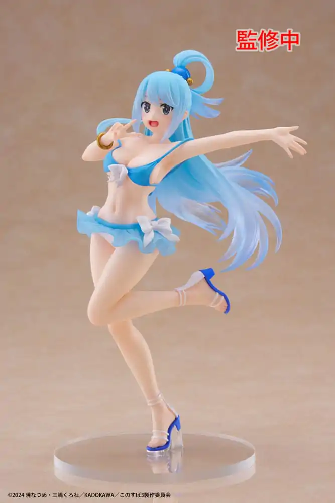 KonoSuba: God's Blessing on This Wonderful World! 3 Coreful PVC Kip Aqua Swimwear Ver. 18 cm fotografija proizvoda