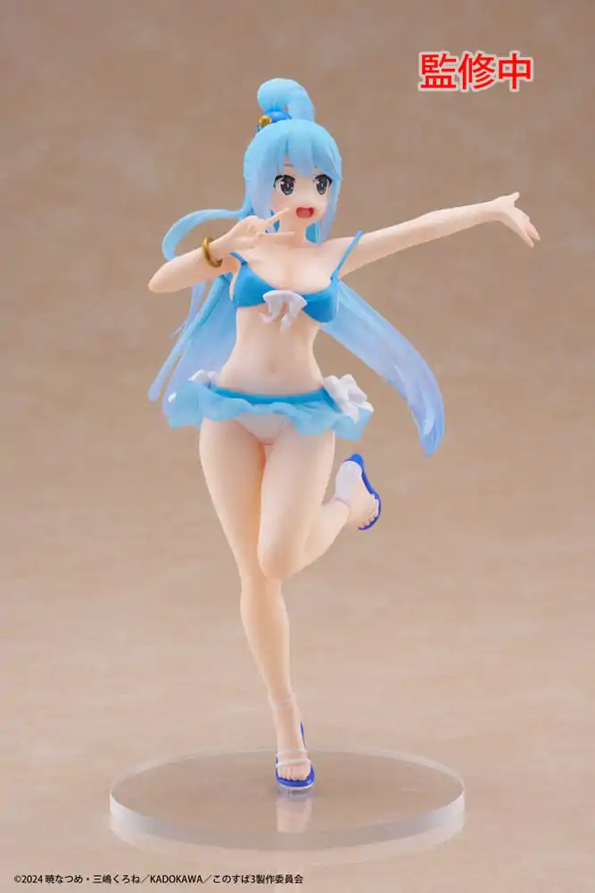 KonoSuba: God's Blessing on This Wonderful World! 3 Coreful PVC Kip Aqua Swimwear Ver. 18 cm fotografija proizvoda