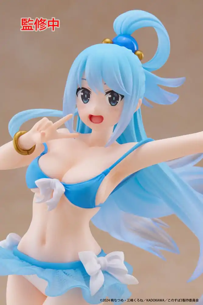 KonoSuba: God's Blessing on This Wonderful World! 3 Coreful PVC Kip Aqua Swimwear Ver. 18 cm fotografija proizvoda