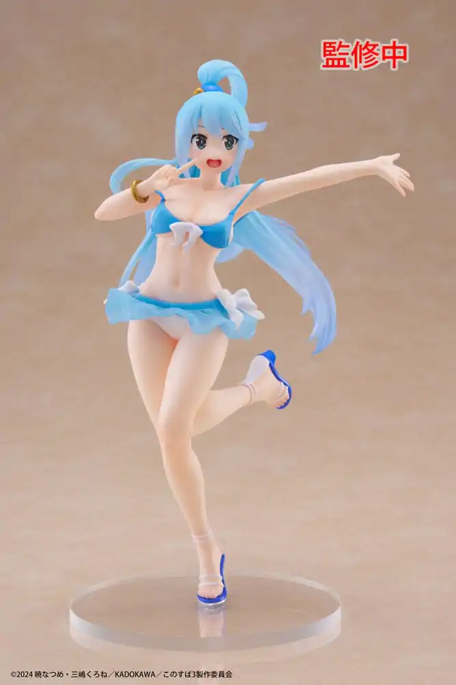 KonoSuba: God's Blessing on This Wonderful World! 3 Coreful PVC Kip Aqua Swimwear Ver. 18 cm fotografija proizvoda