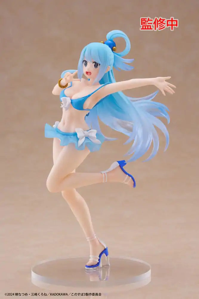 KonoSuba: God's Blessing on This Wonderful World! 3 Coreful PVC Kip Aqua Swimwear Ver. 18 cm fotografija proizvoda