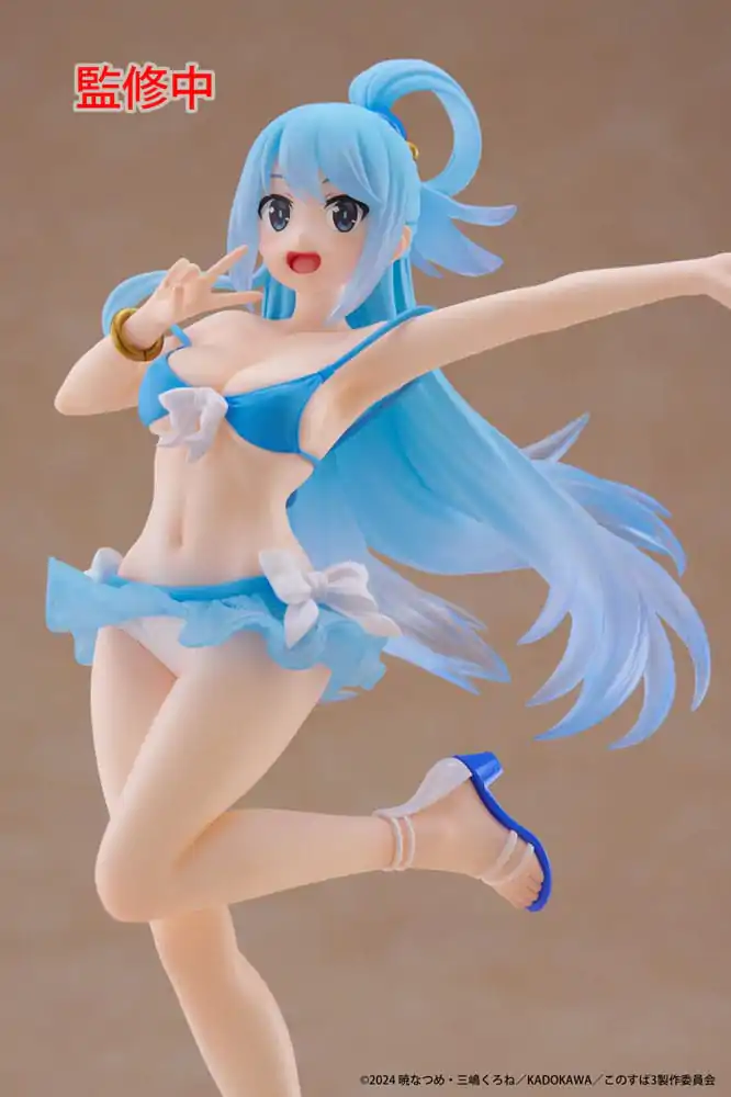 KonoSuba: God's Blessing on This Wonderful World! 3 Coreful PVC Kip Aqua Swimwear Ver. 18 cm fotografija proizvoda