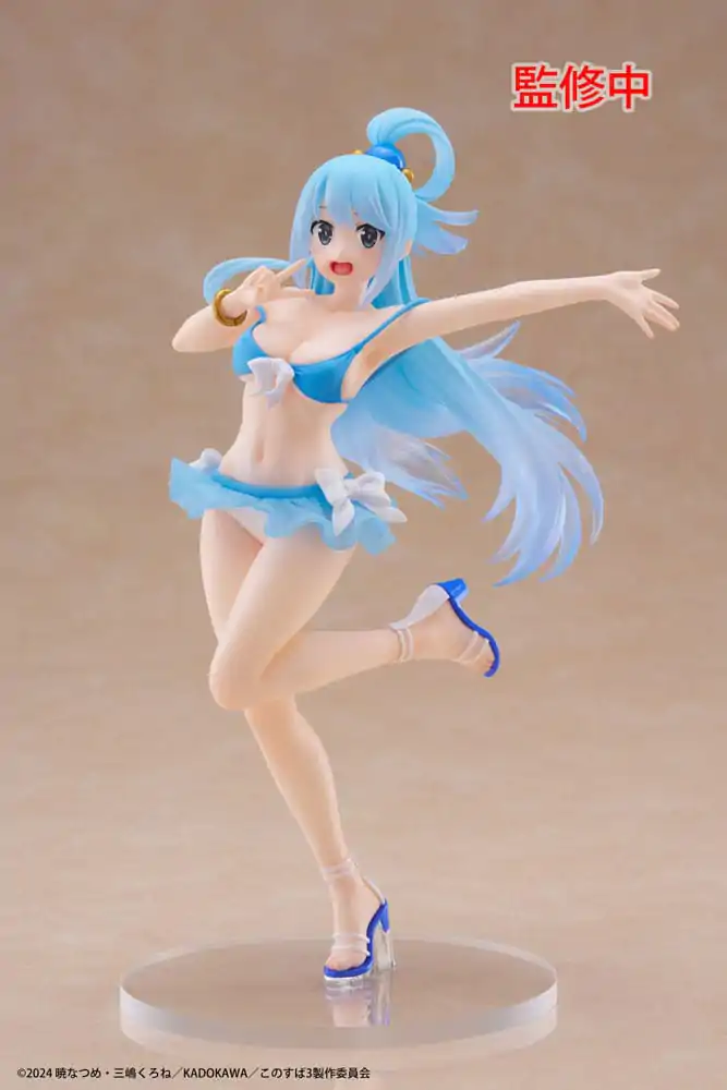 KonoSuba: God's Blessing on This Wonderful World! 3 Coreful PVC Kip Aqua Swimwear Ver. 18 cm fotografija proizvoda