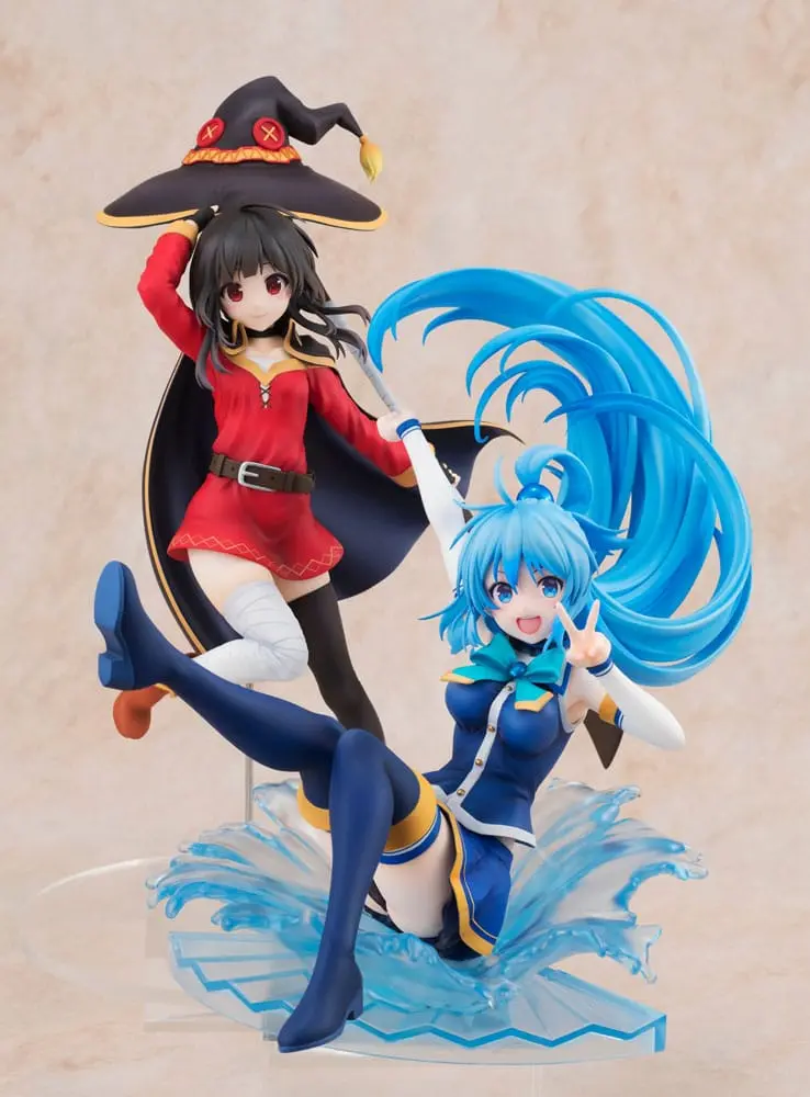 Konosuba God's blessing on this wonderful world! PVC Kip 1/7 Aqua: Sneaker Bunko 30th Anniversary Ver. (re-run) 19 cm fotografija proizvoda