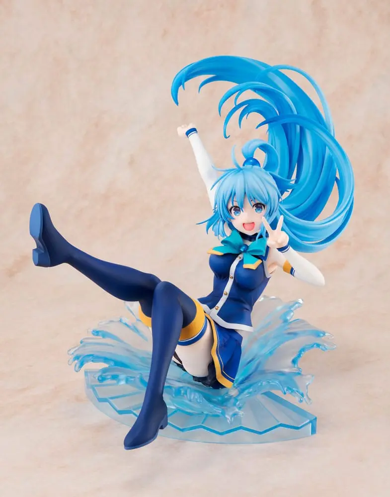 Konosuba God's blessing on this wonderful world! PVC Kip 1/7 Aqua: Sneaker Bunko 30th Anniversary Ver. (re-run) 19 cm fotografija proizvoda