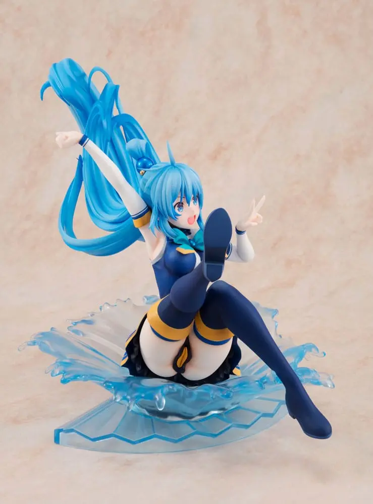 Konosuba God's blessing on this wonderful world! PVC Kip 1/7 Aqua: Sneaker Bunko 30th Anniversary Ver. (re-run) 19 cm fotografija proizvoda