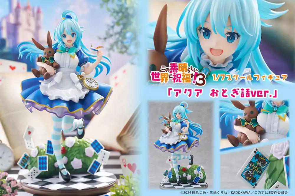 KonoSuba: God's Blessing on This Wonderful World! 3 Kip 1/7 Aqua Fairy tale Ver. 27 cm fotografija proizvoda