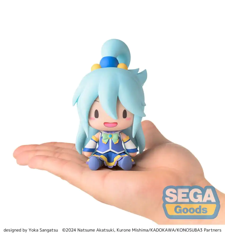 Konosuba God´s blessing on this wonderful world! 3 Fuwa Petit Chibi Figurica Aqua 10 cm fotografija proizvoda