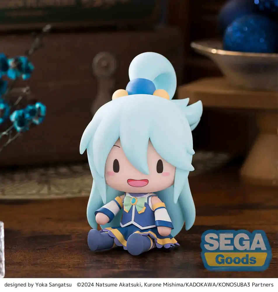 Konosuba God´s blessing on this wonderful world! 3 Fuwa Petit Chibi Figurica Aqua 10 cm fotografija proizvoda