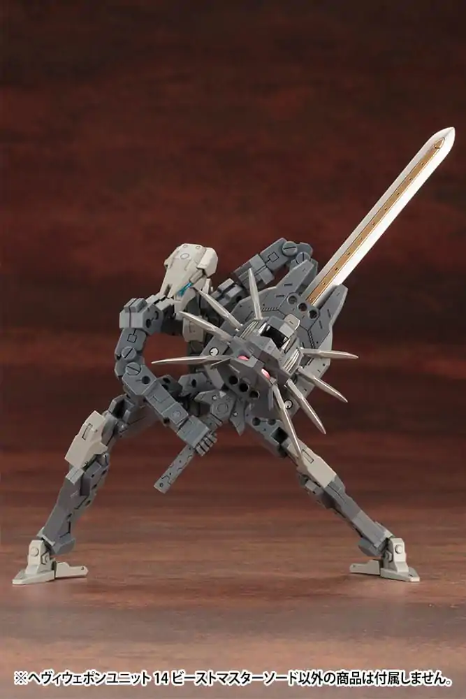 Kotobukiya M.S.G. Model Kit Set pribora Teško oružje jedinica 14 Mač gospodara zvijeri fotografija proizvoda