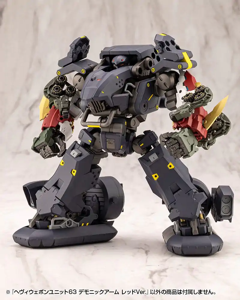 Kotobukiya M.S.G. Model Kit Set Dodataka Heavy Weapon Unit 63 Demonic Arm Red Ver. fotografija proizvoda