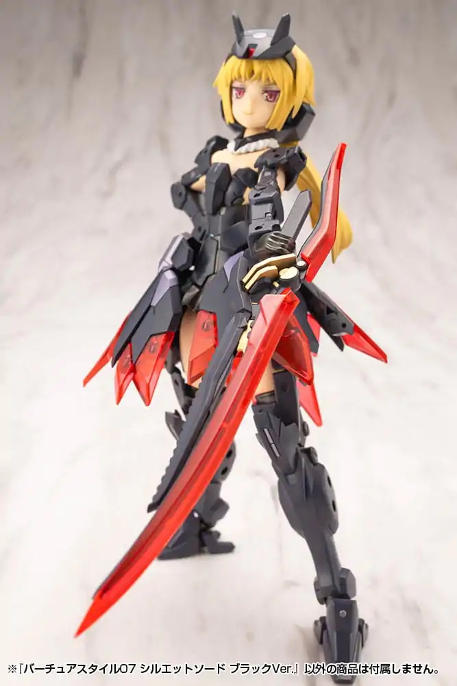 Kotobukiya M.S.G. Set dodataka za komplet modela Virtuous Style 06 Silhouette Sword Crna verzija fotografija proizvoda