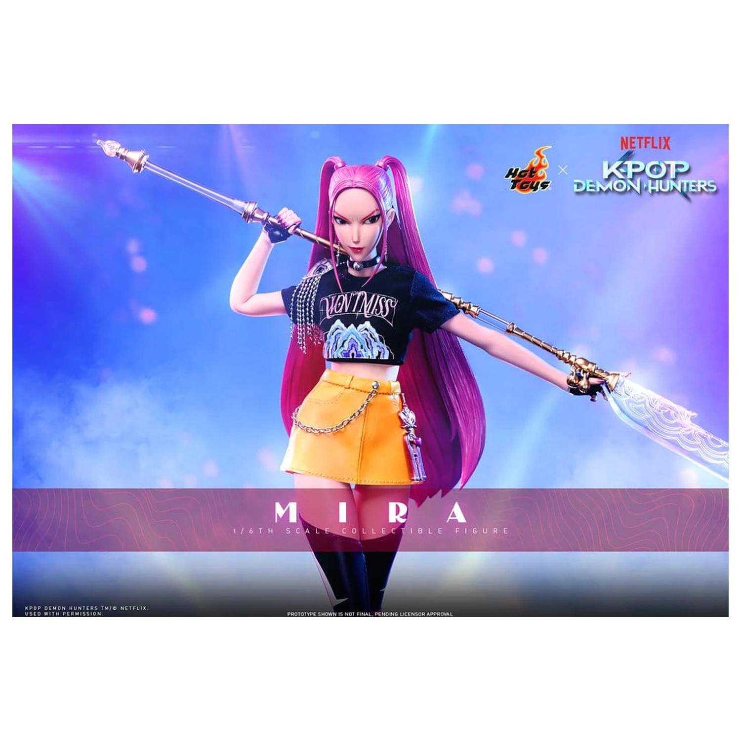 KPop Demon Hunters Action Figure 1/6 Mira 28 cm fotografija proizvoda