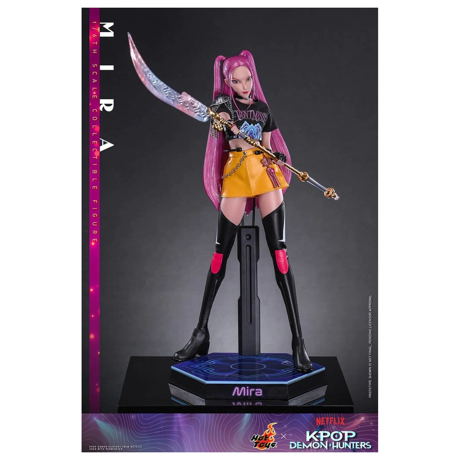 KPop Demon Hunters Action Figure 1/6 Mira 28 cm fotografija proizvoda