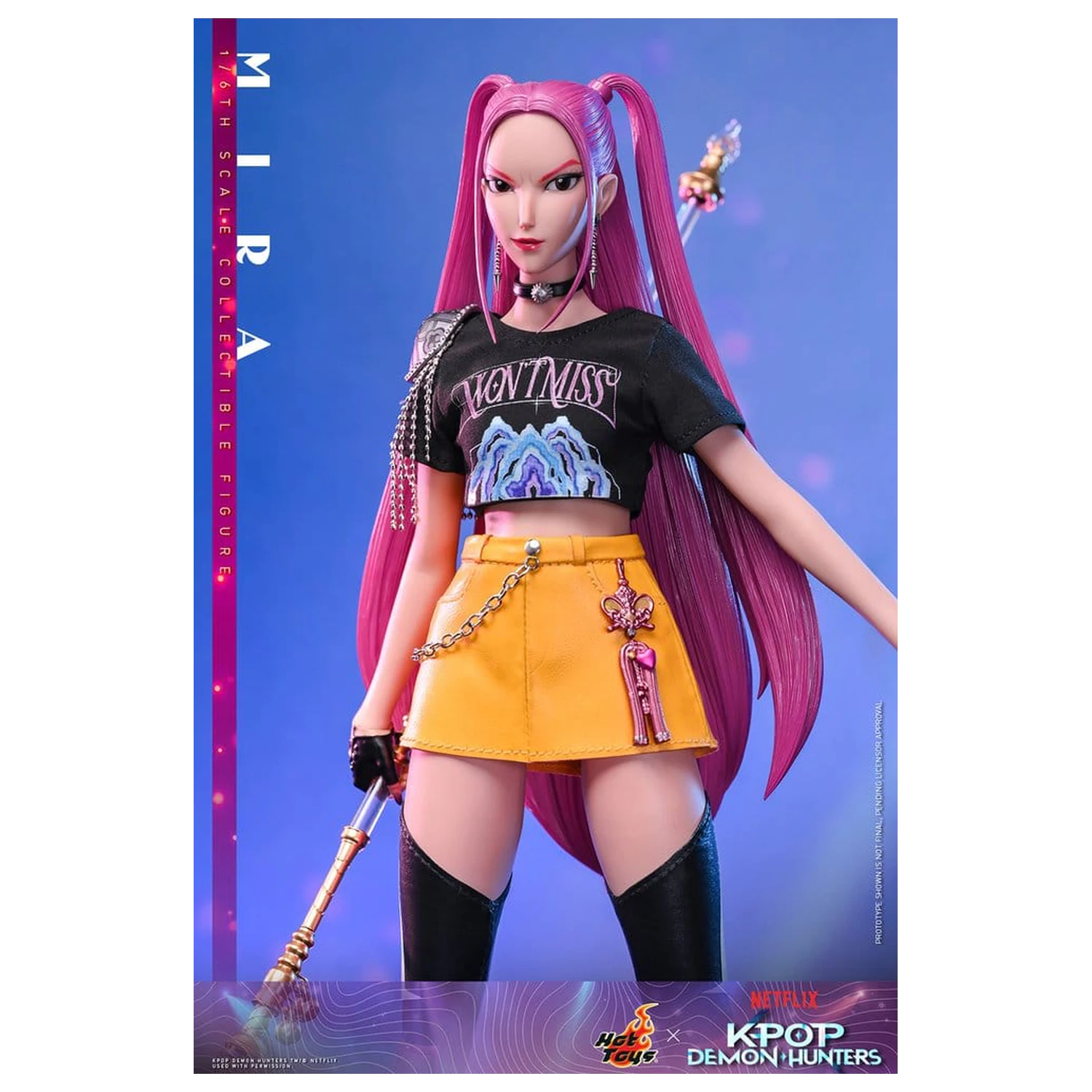 KPop Demon Hunters Action Figure 1/6 Mira 28 cm fotografija proizvoda