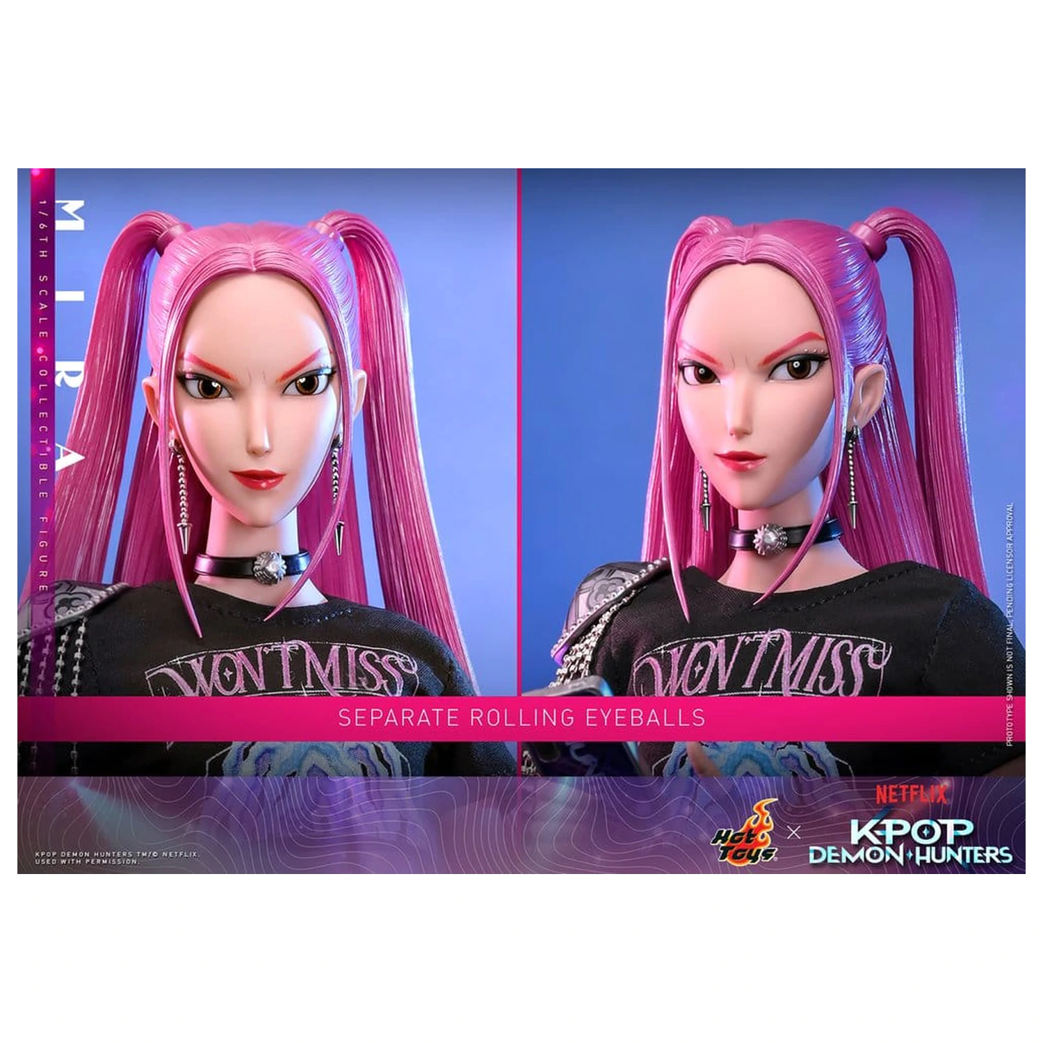 KPop Demon Hunters Action Figure 1/6 Mira 28 cm fotografija proizvoda