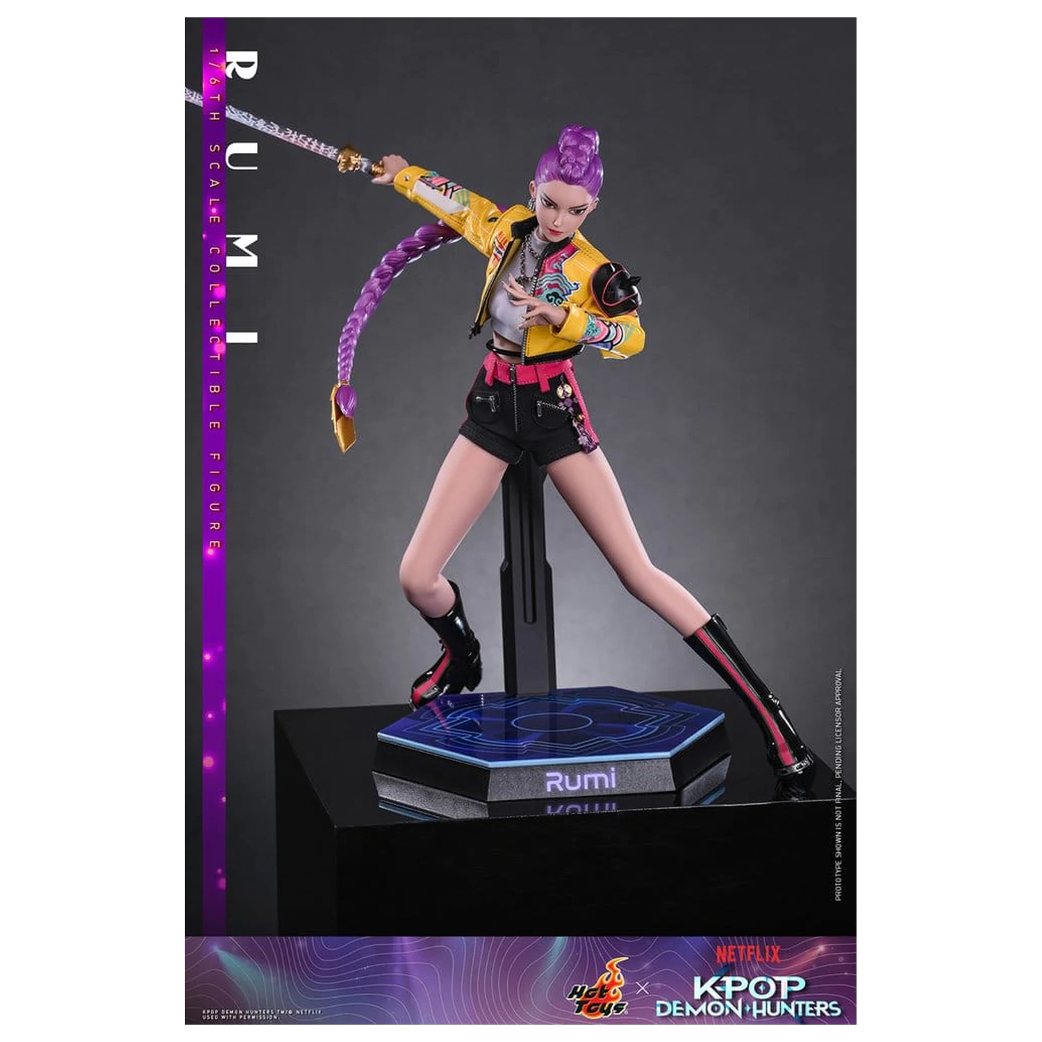 KPop Demon Hunters akcijska figura 1/6 Rumi 28 cm fotografija proizvoda