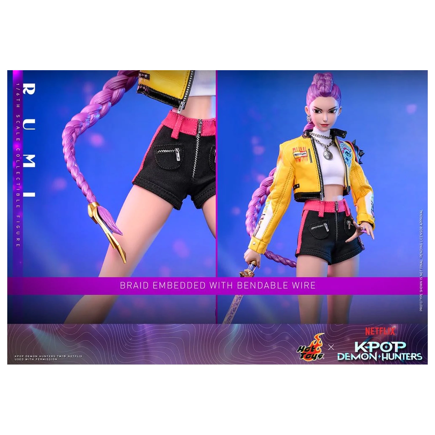 KPop Demon Hunters akcijska figura 1/6 Rumi 28 cm fotografija proizvoda
