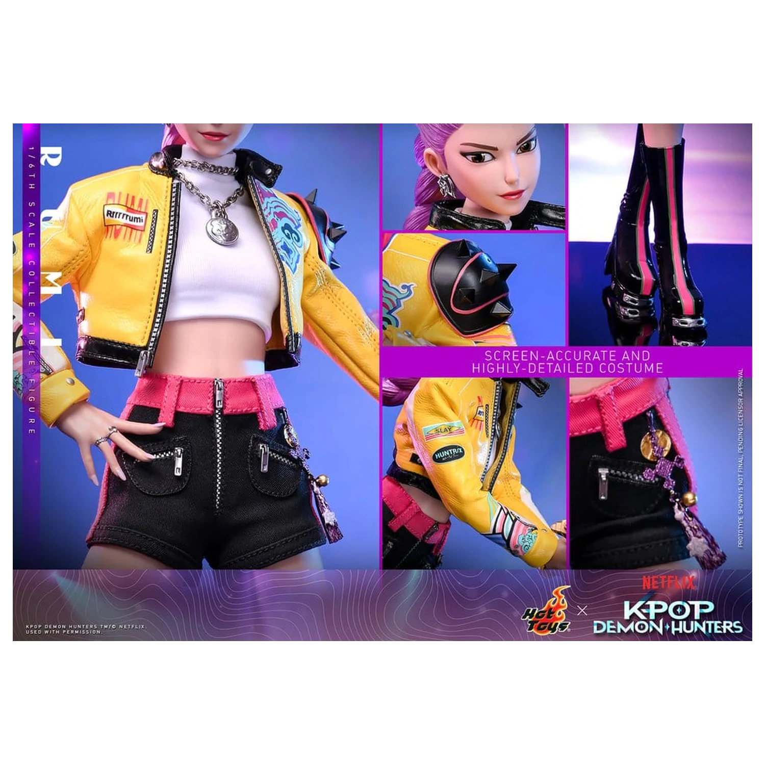 KPop Demon Hunters akcijska figura 1/6 Rumi 28 cm fotografija proizvoda