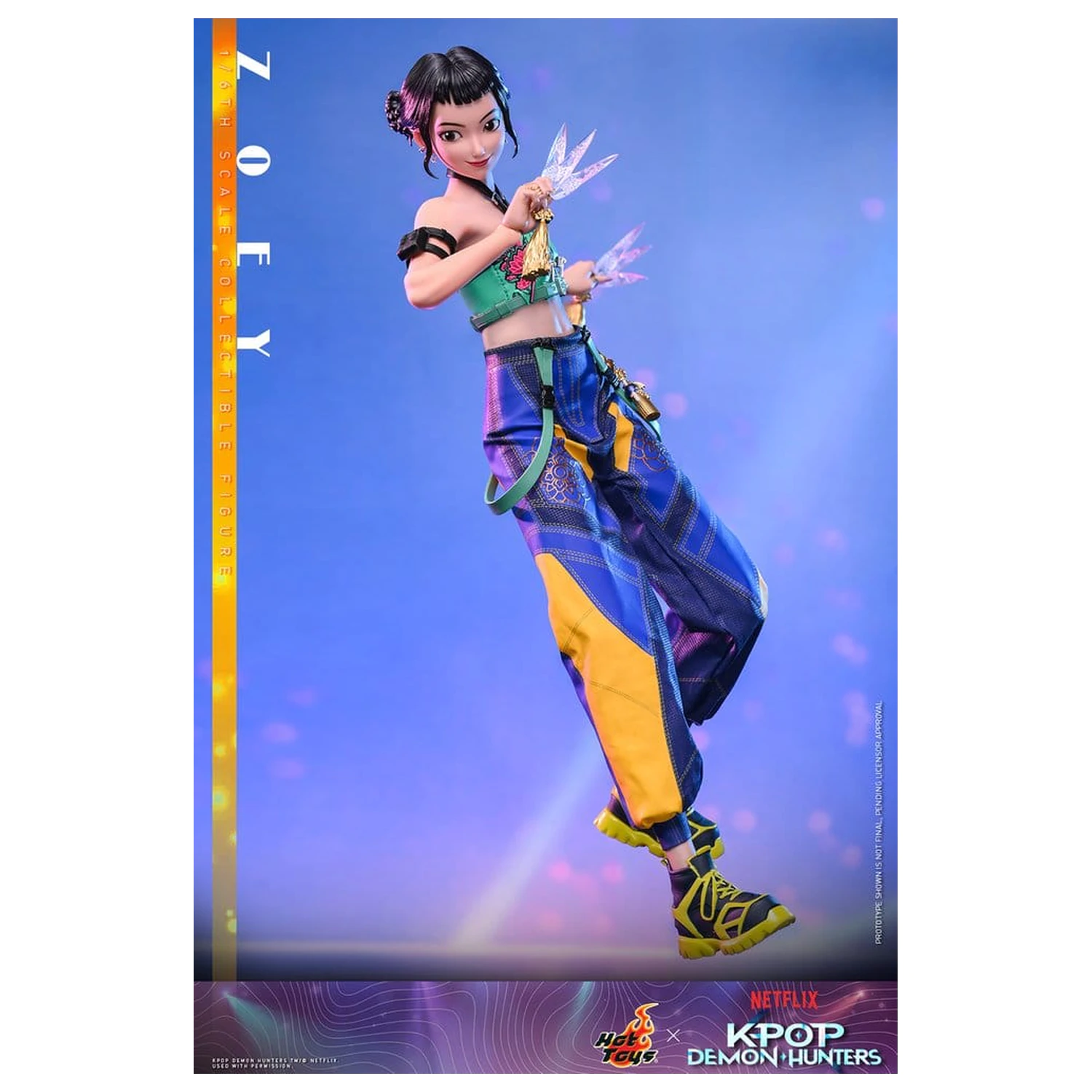 KPop Demon Hunters akcijska figura 1/6 Zoey 27 cm fotografija proizvoda