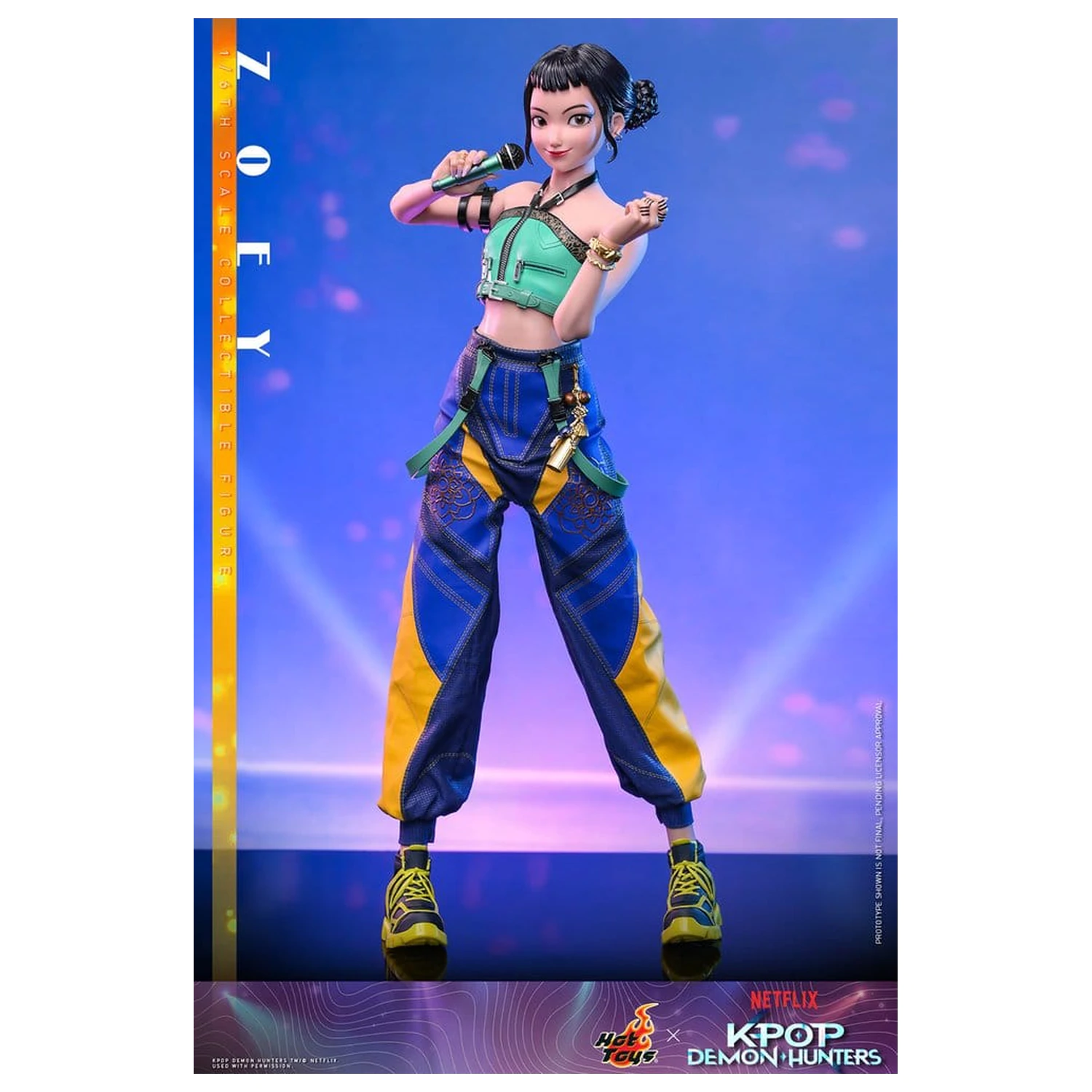 KPop Demon Hunters akcijska figura 1/6 Zoey 27 cm fotografija proizvoda