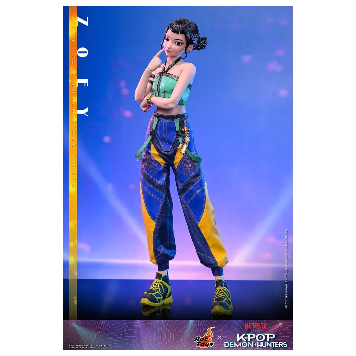 KPop Demon Hunters akcijska figura 1/6 Zoey 27 cm fotografija proizvoda