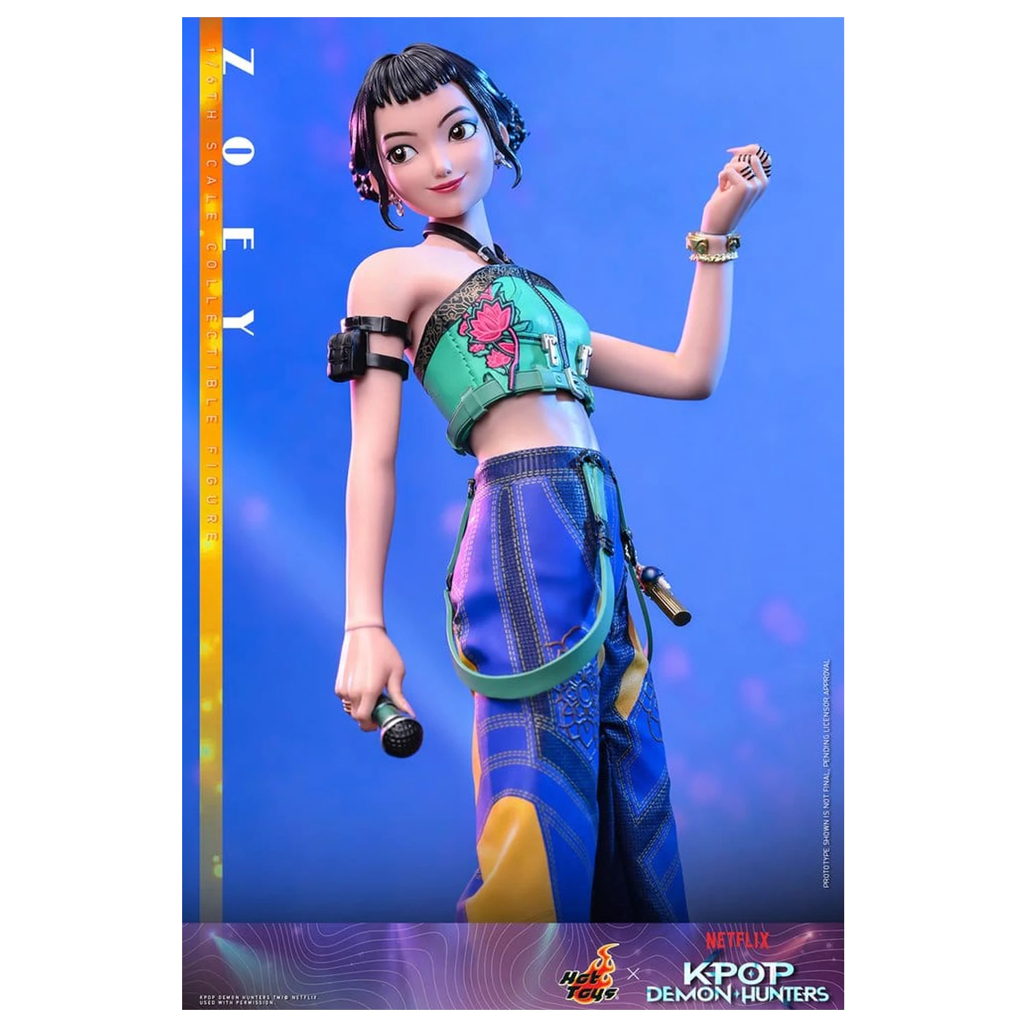 KPop Demon Hunters akcijska figura 1/6 Zoey 27 cm fotografija proizvoda
