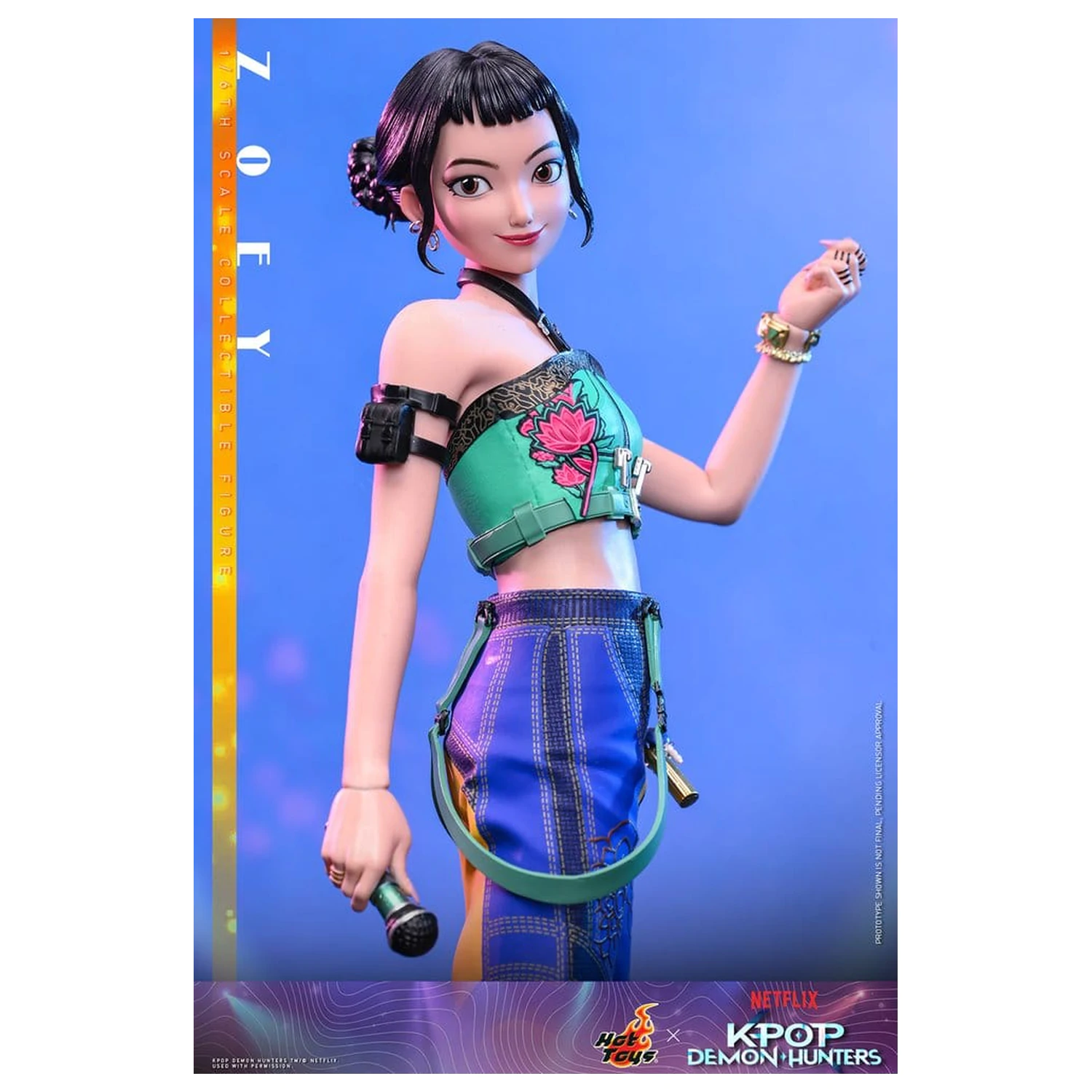 KPop Demon Hunters akcijska figura 1/6 Zoey 27 cm fotografija proizvoda