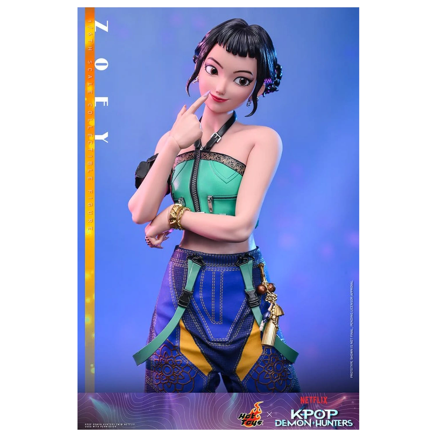 KPop Demon Hunters akcijska figura 1/6 Zoey 27 cm fotografija proizvoda
