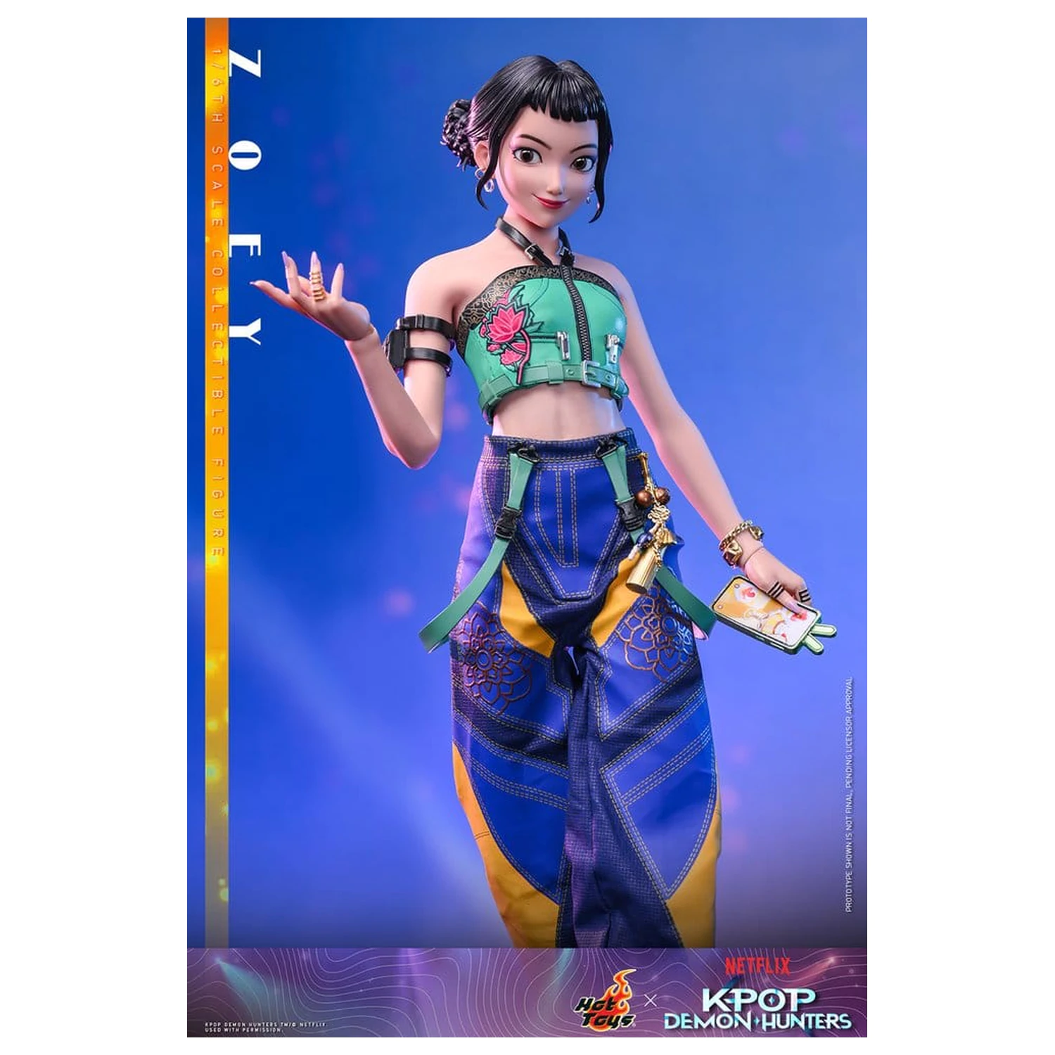 KPop Demon Hunters akcijska figura 1/6 Zoey 27 cm fotografija proizvoda