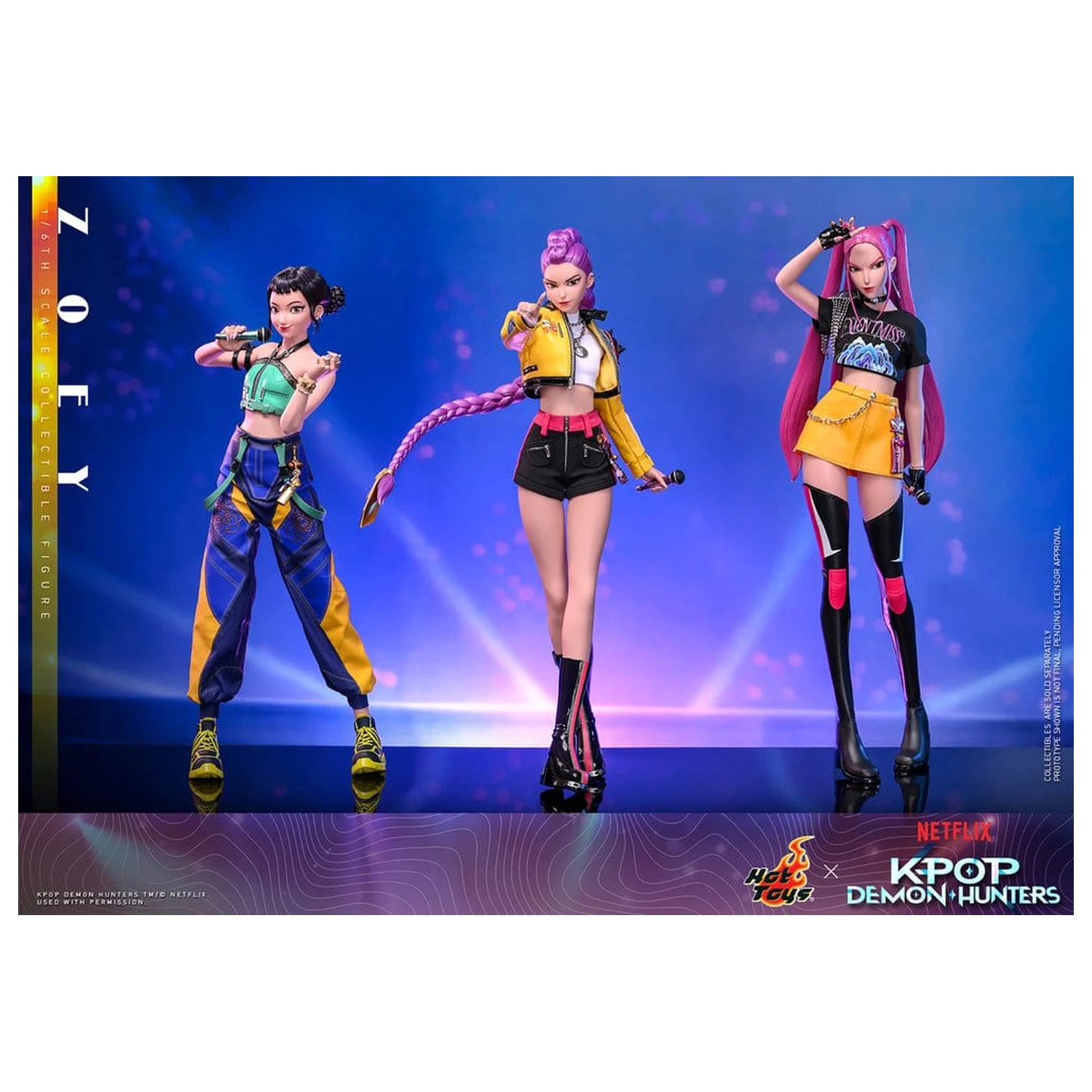 KPop Demon Hunters akcijska figura 1/6 Zoey 27 cm fotografija proizvoda