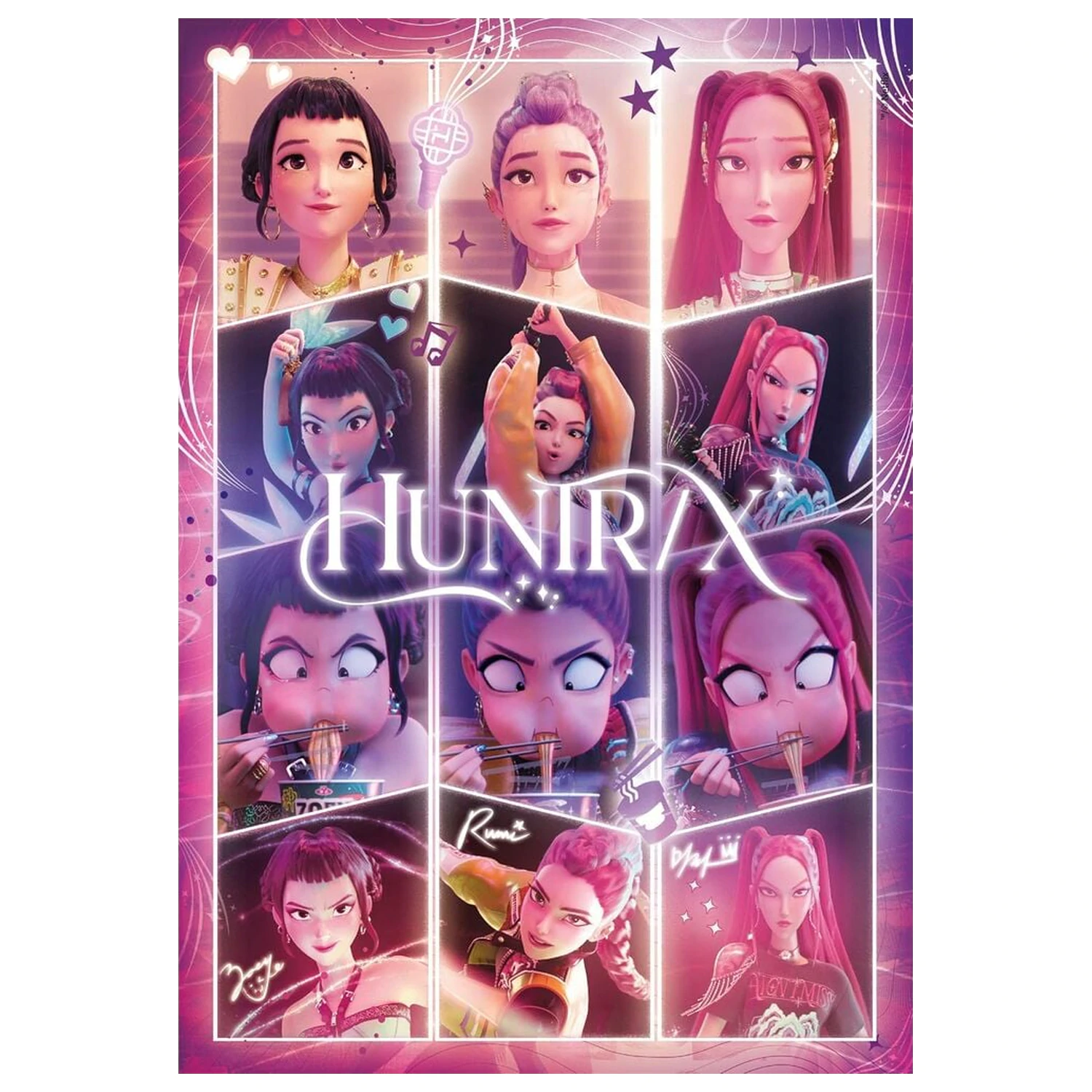 Kpop Demon Hunters 2 puzzle od 104 komada fotografija proizvoda