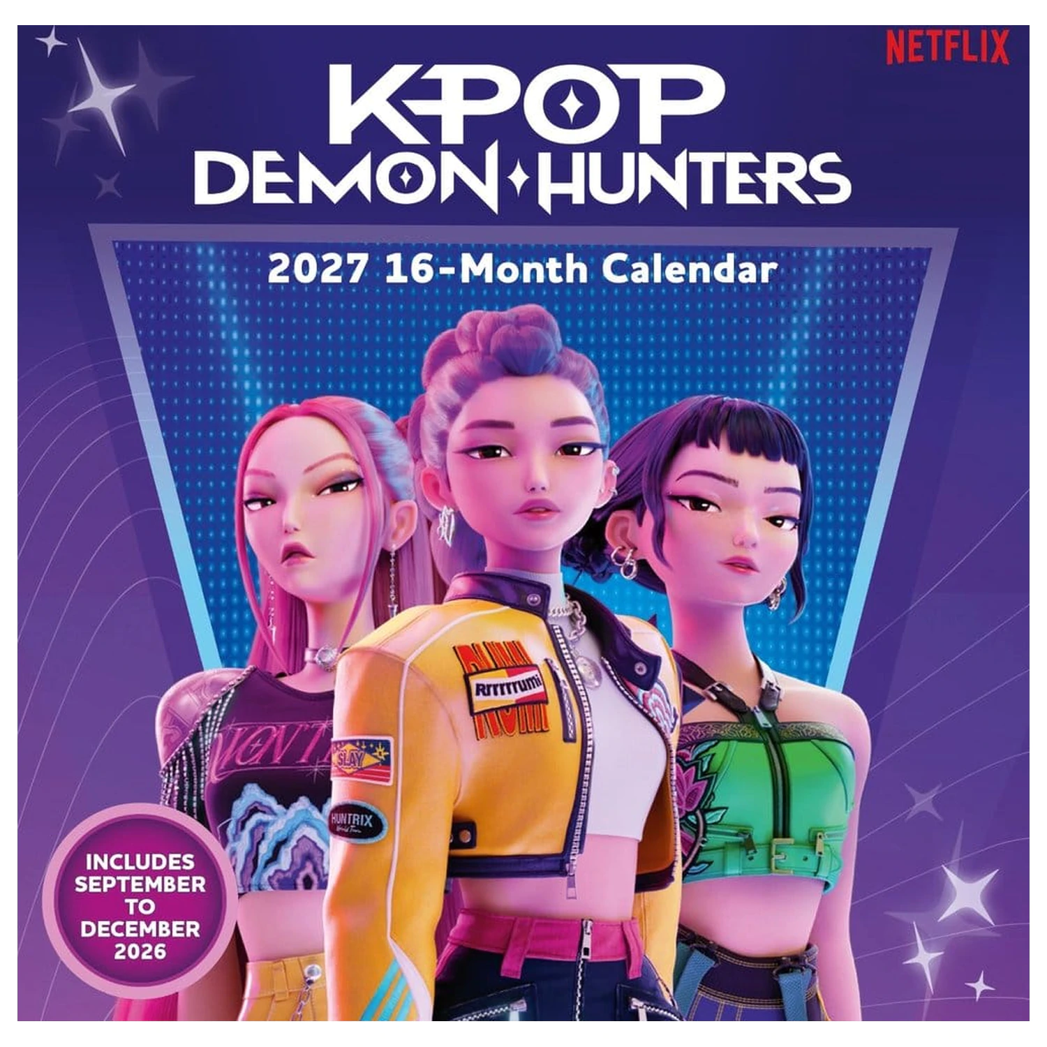 KPop Demon Hunters (2027) Zidni kalendar fotografija proizvoda