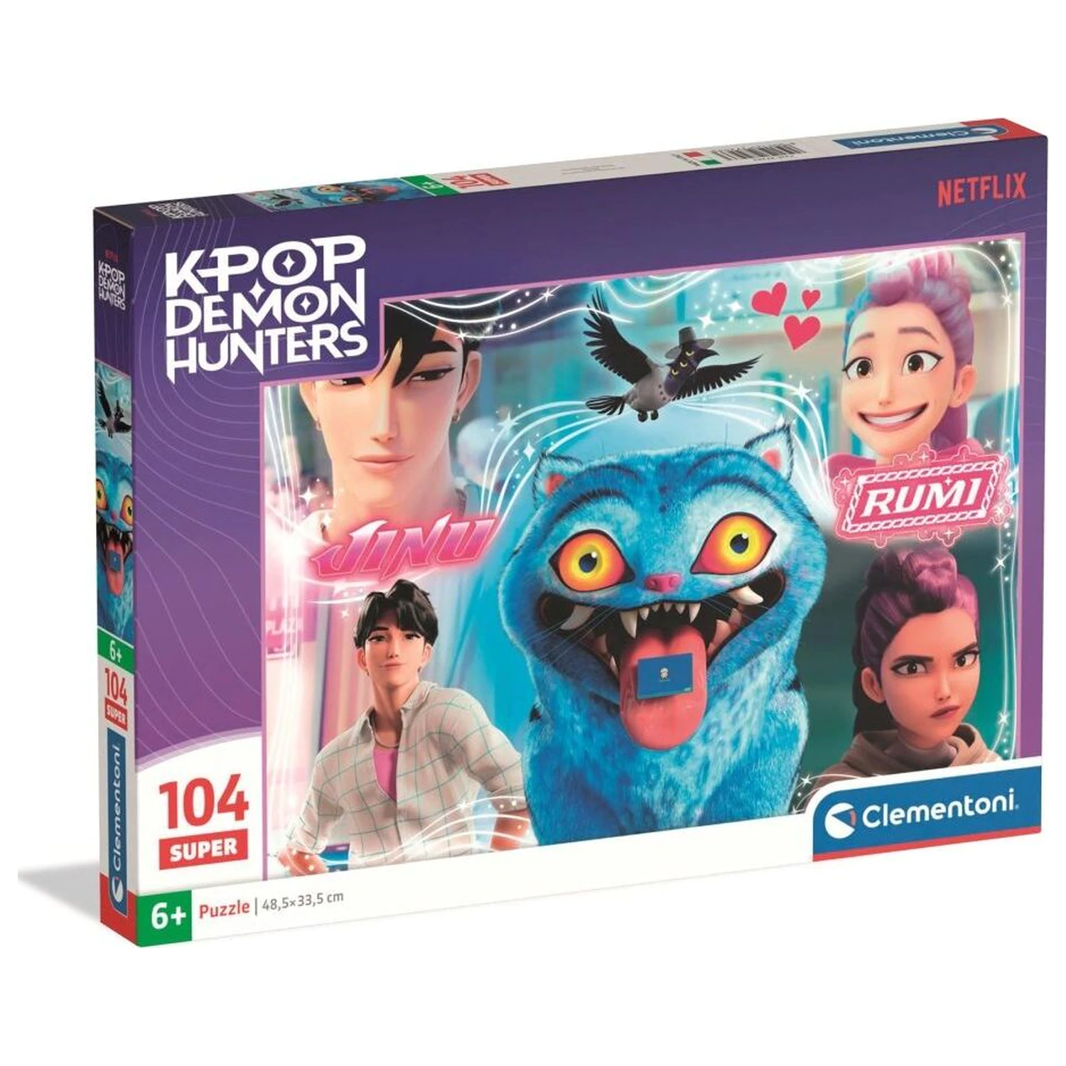 Kpop Demon Hunters 3 puzzle od 104 komada fotografija proizvoda