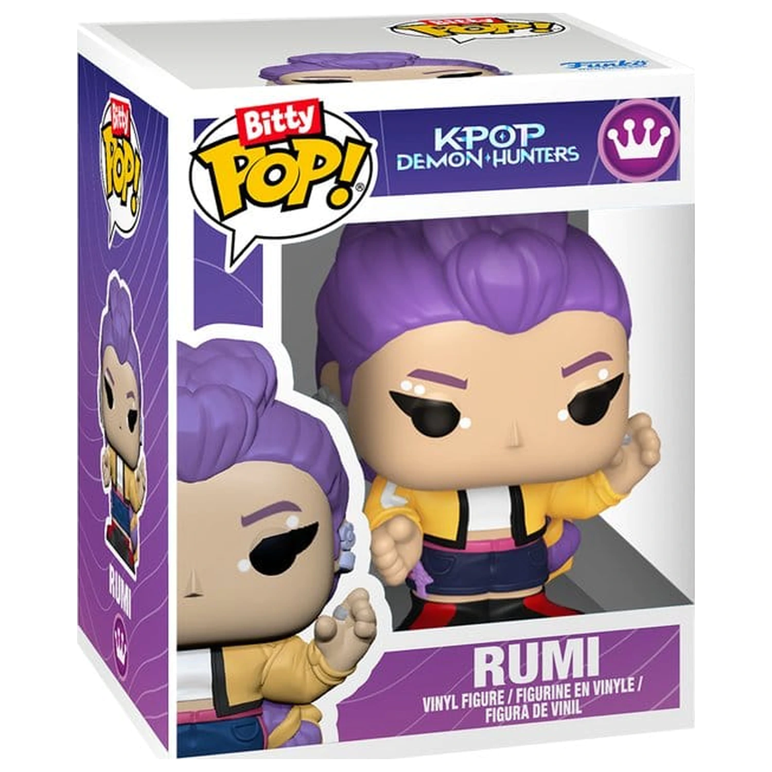 KPop Demon Hunters Bitty Funko POP! Stages Vinyl figura Rumi 2,5 cm fotografija proizvoda