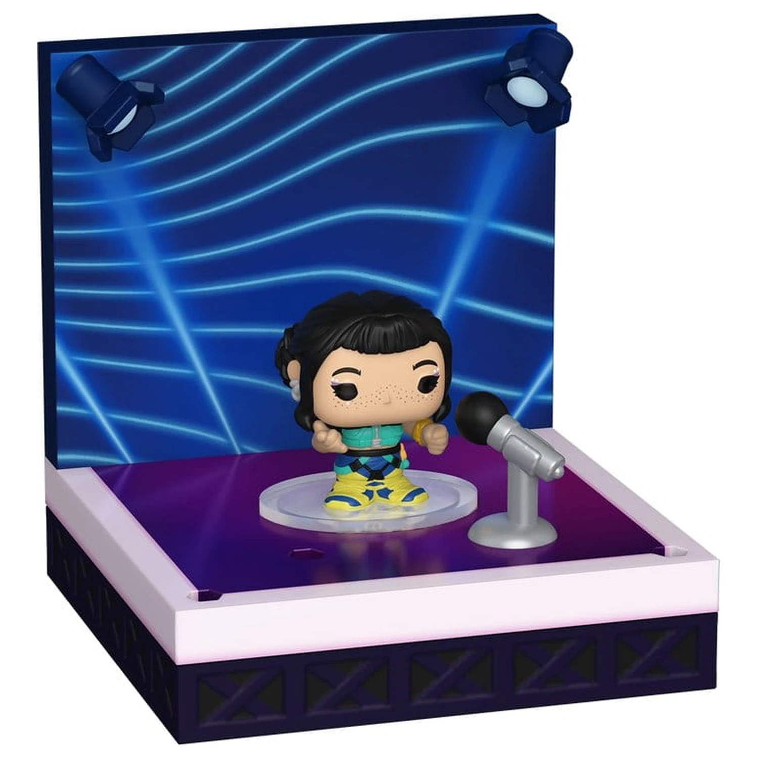 KPop Demon Hunters Bitty Funko POP! Stages Vinyl figura Zoey 2,5 cm fotografija proizvoda