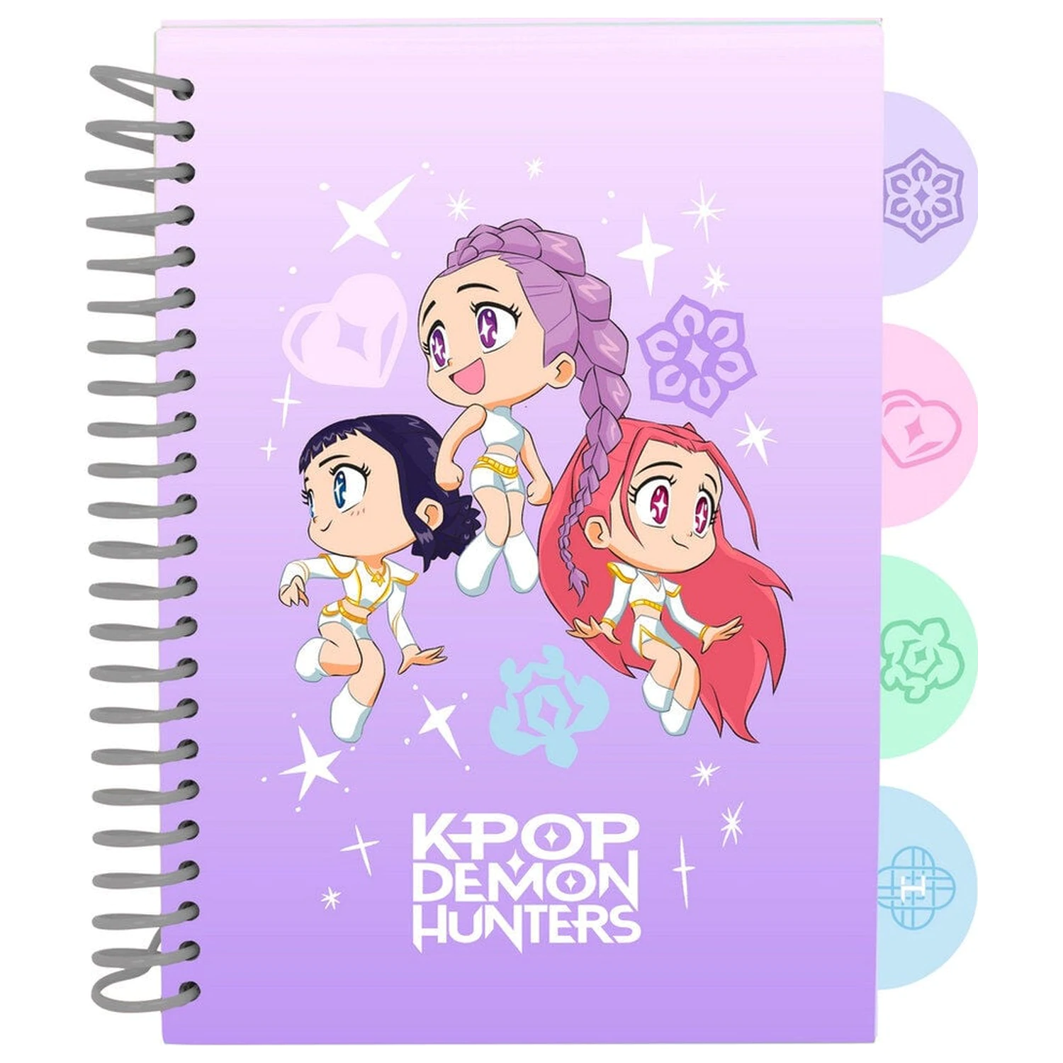 Kpop Demon Hunters Chibi A5 bilježnica fotografija proizvoda