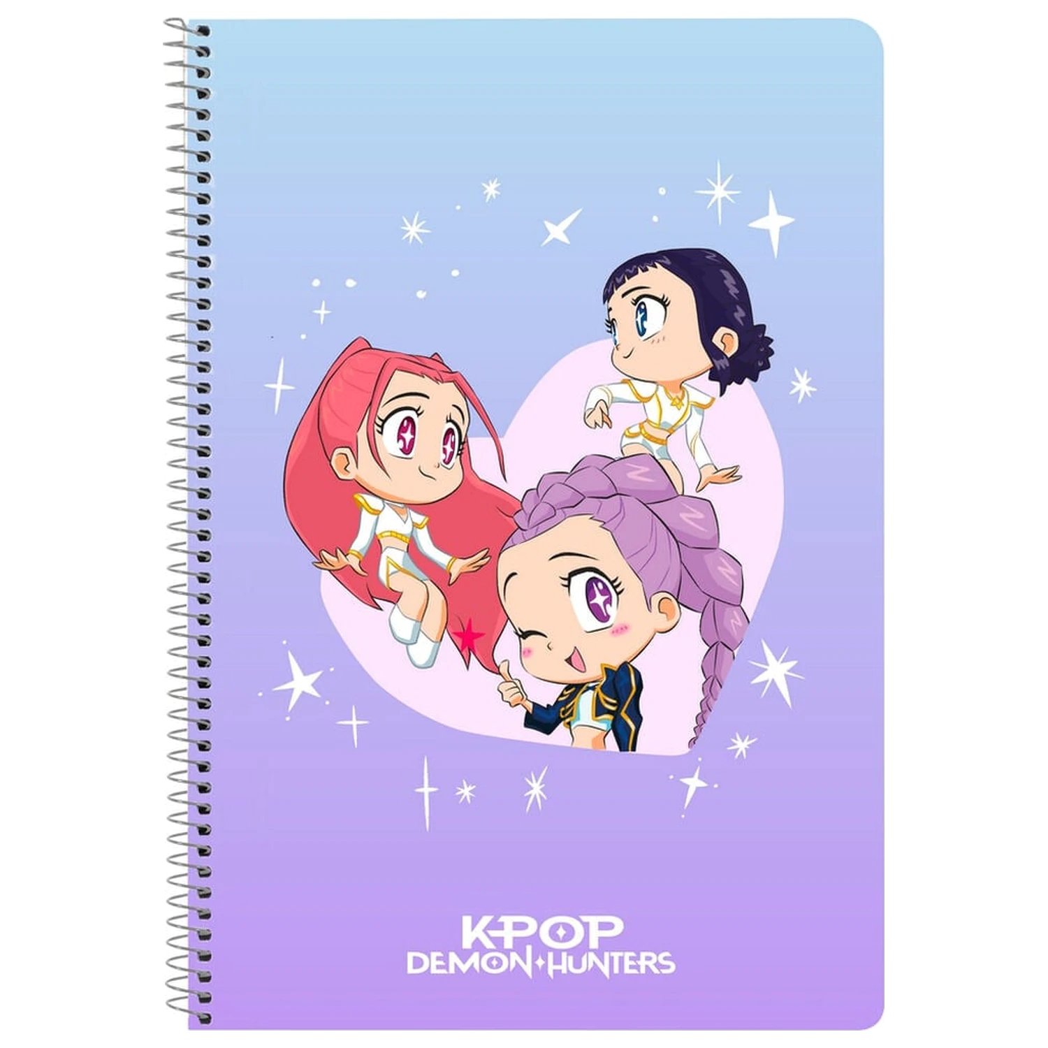 Kpop Demon Hunters Chibi A5 bilježnica fotografija proizvoda