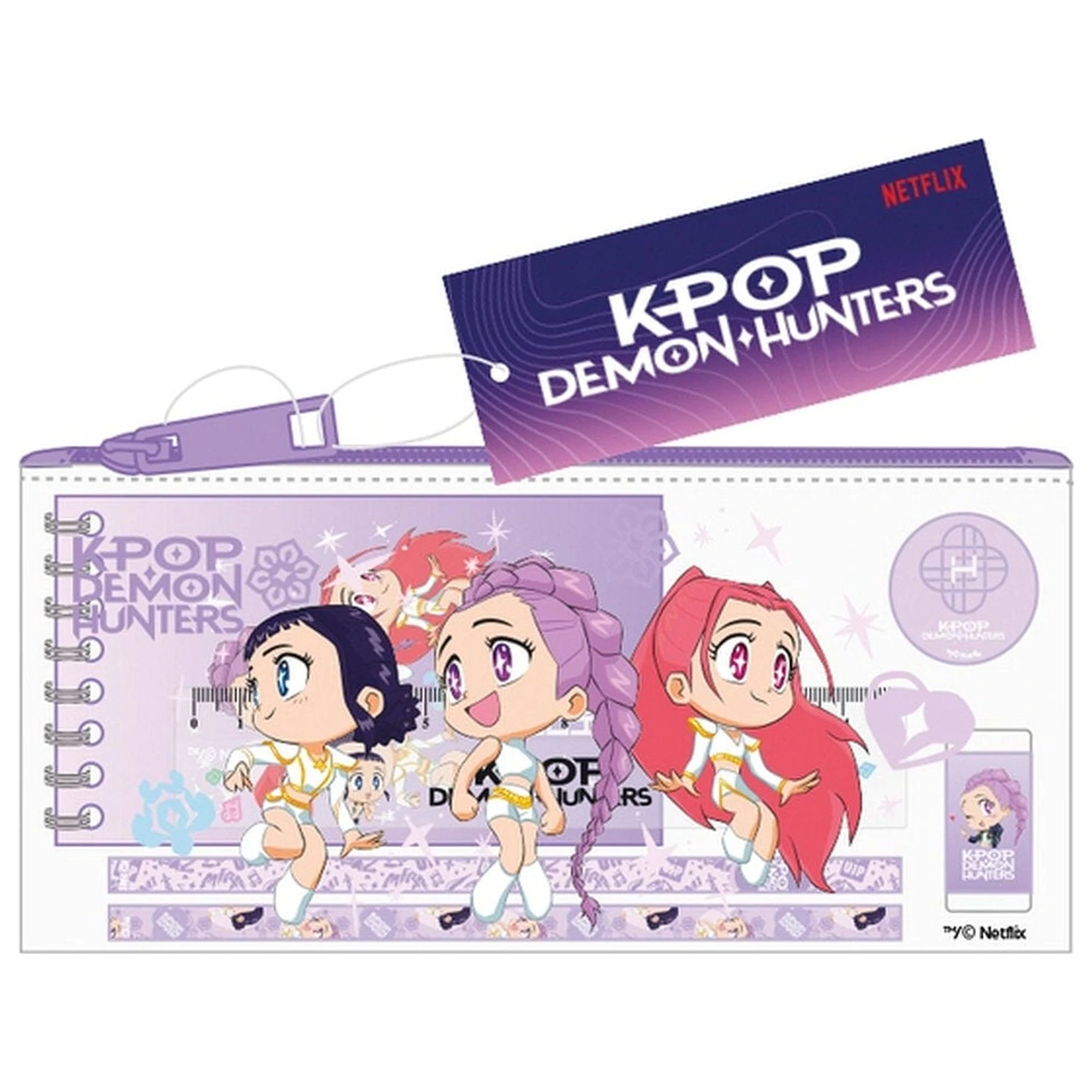 Kpop Demon Hunters Chibi aktivnosti set uredskog pribora fotografija proizvoda