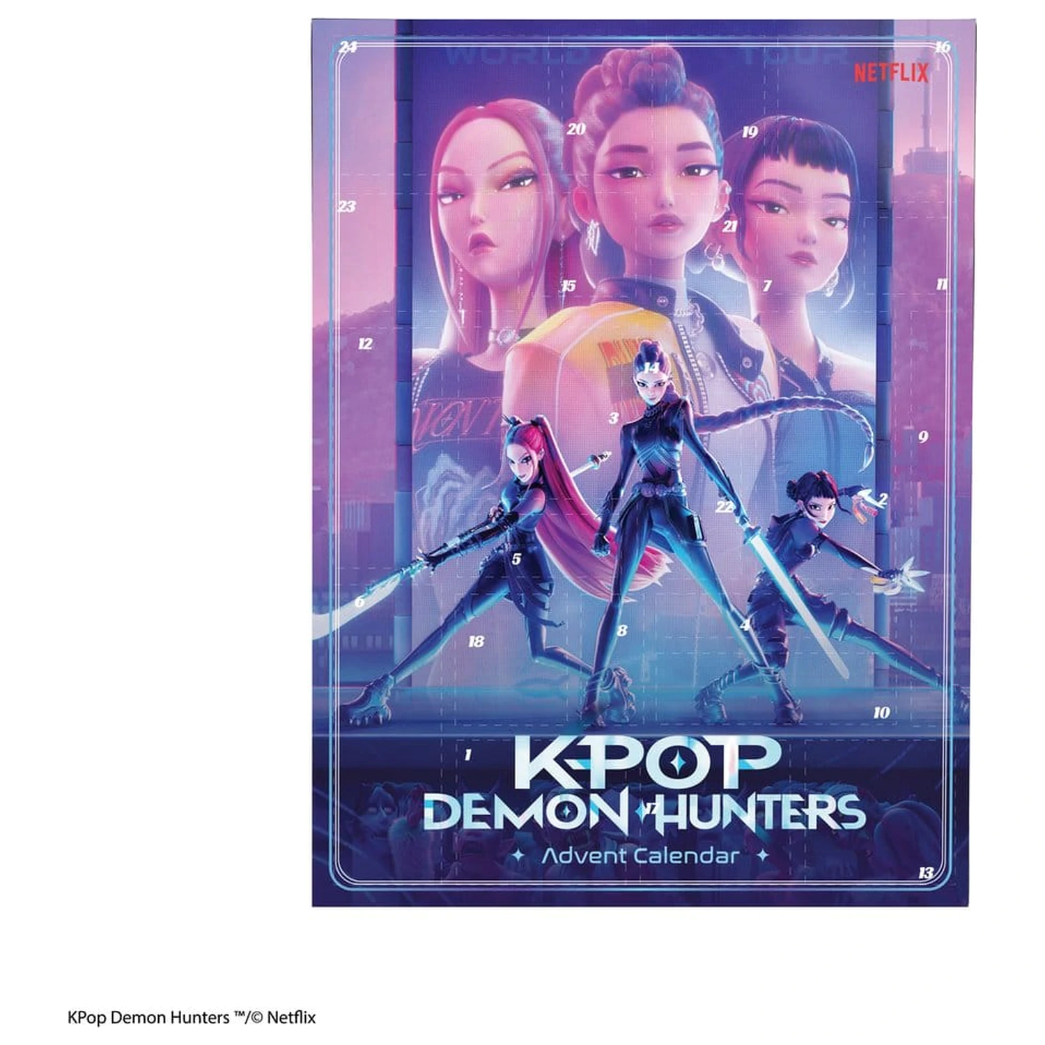 KPop Demon Hunters Classic Adventski kalendar 2026 fotografija proizvoda